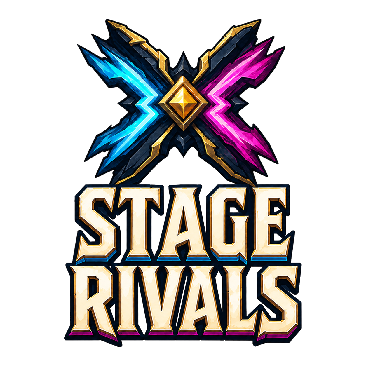 Stage Rivals stacked logo