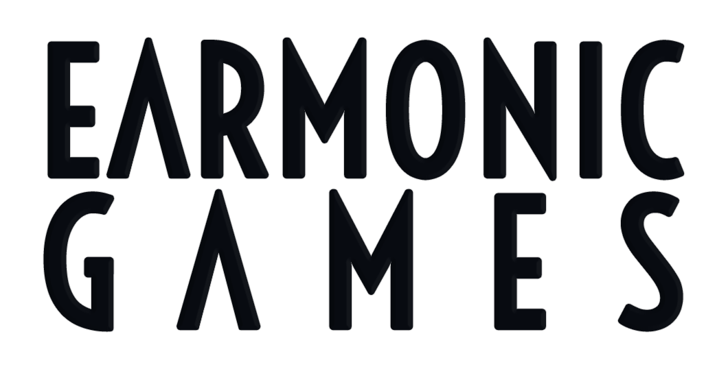 Earmonic Games black logo