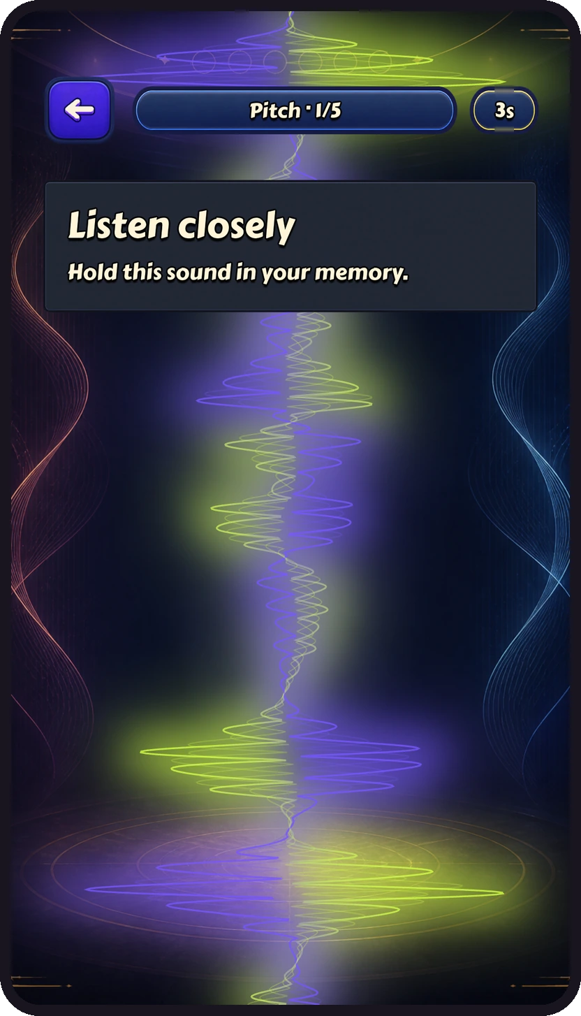 Toneback — Pitch: listen